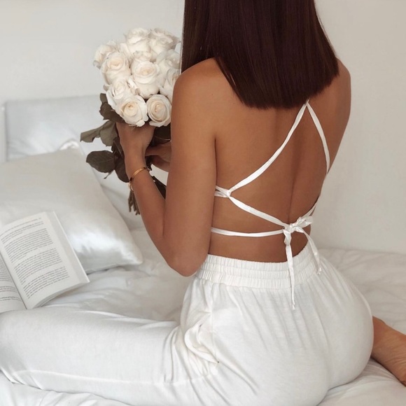 Jlux white fleece joggers - Picture 3 of 6